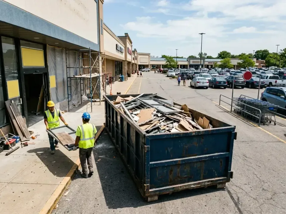 retail-store-renovation-debris-003 — frequently asked questions, Roll-off Dumpster Rentals in Kansas